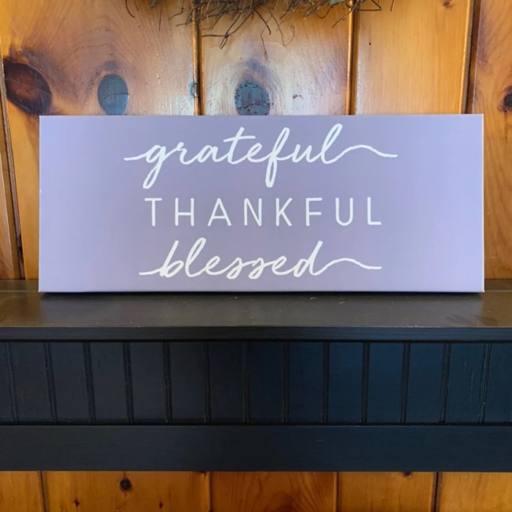 Thanksgiving sign